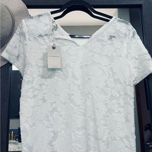 Lucky brand shirt lace super pretty new with tags